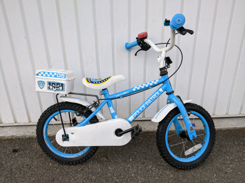 halfords apollo police bike